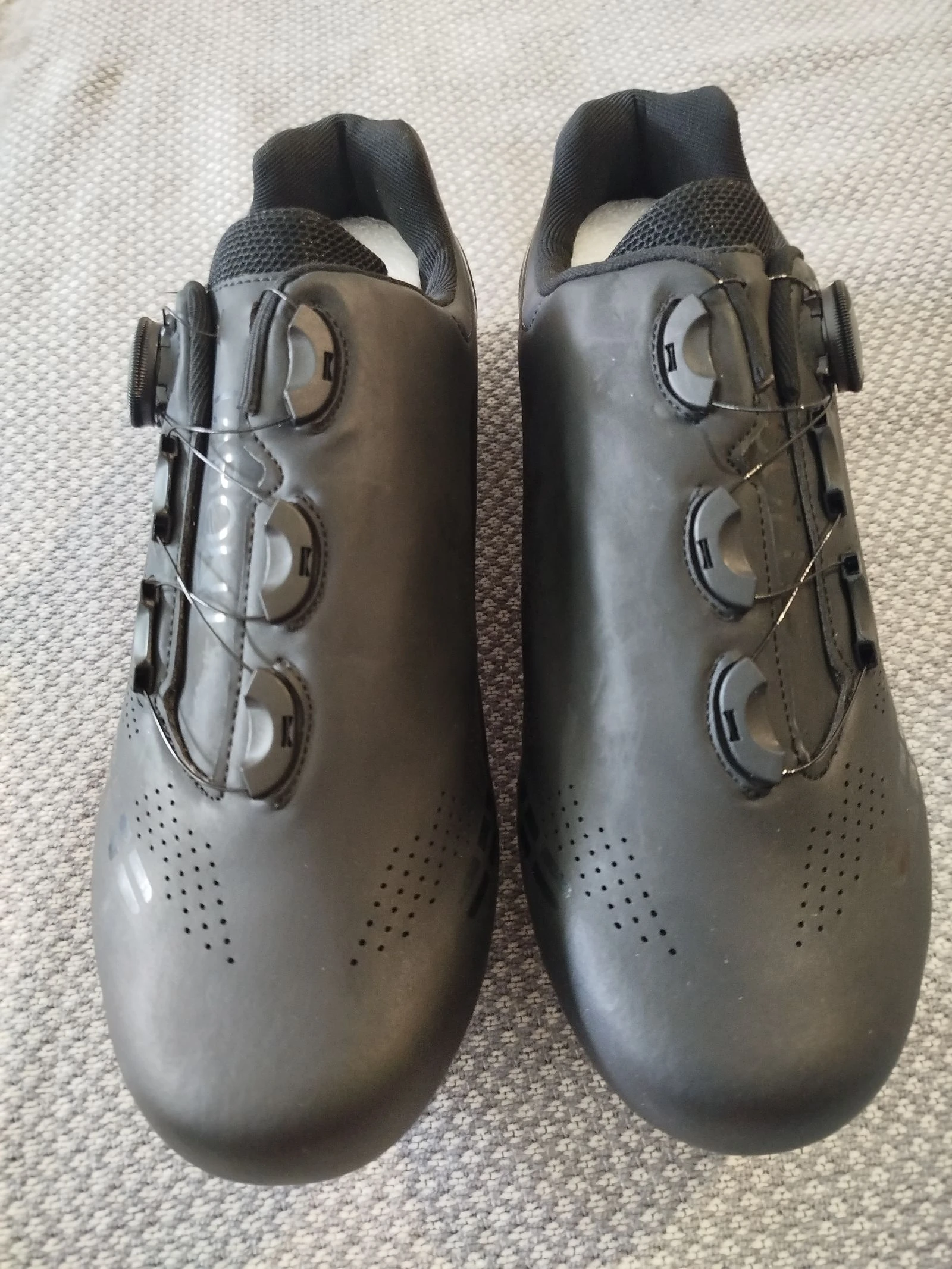 Zapatillas Ciclismo Talla 45 Negras